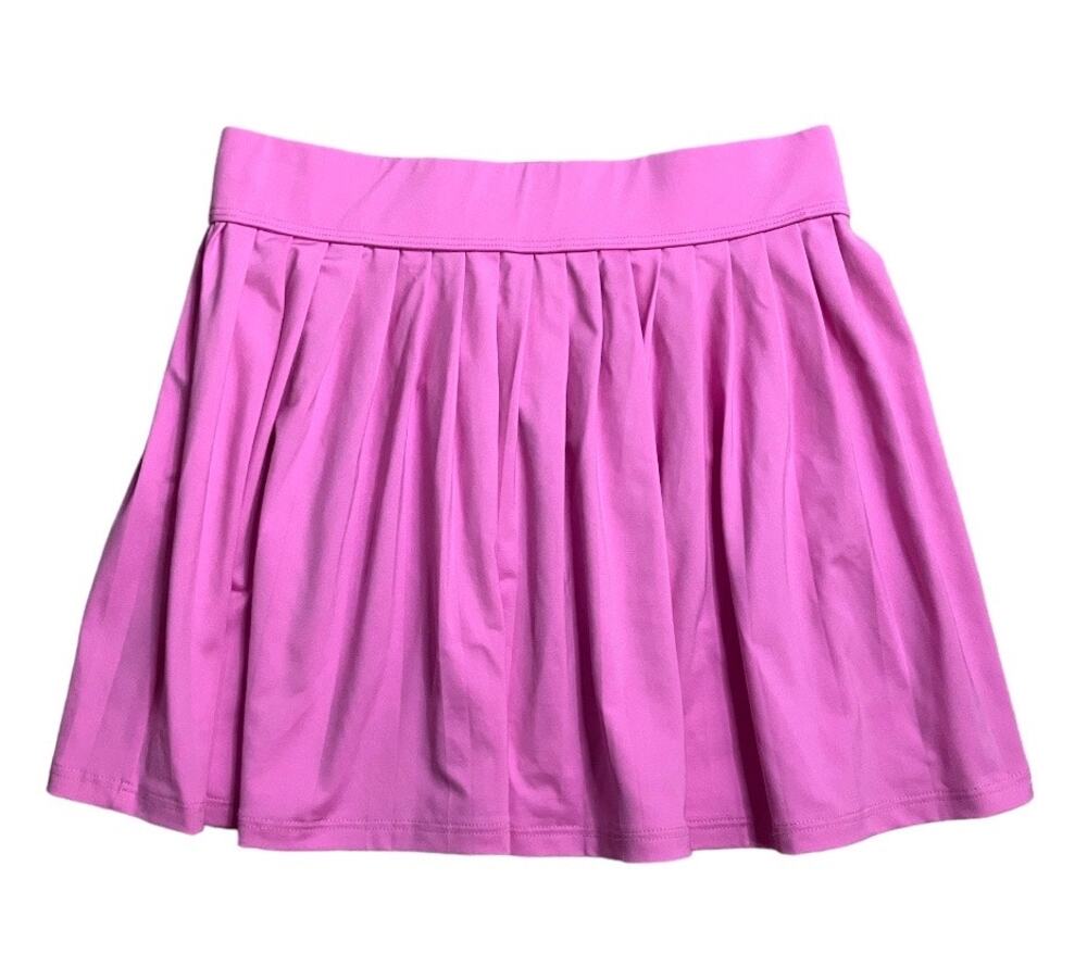 Kate Spade Pink Dive Right In Pleated Swim Skirt Small